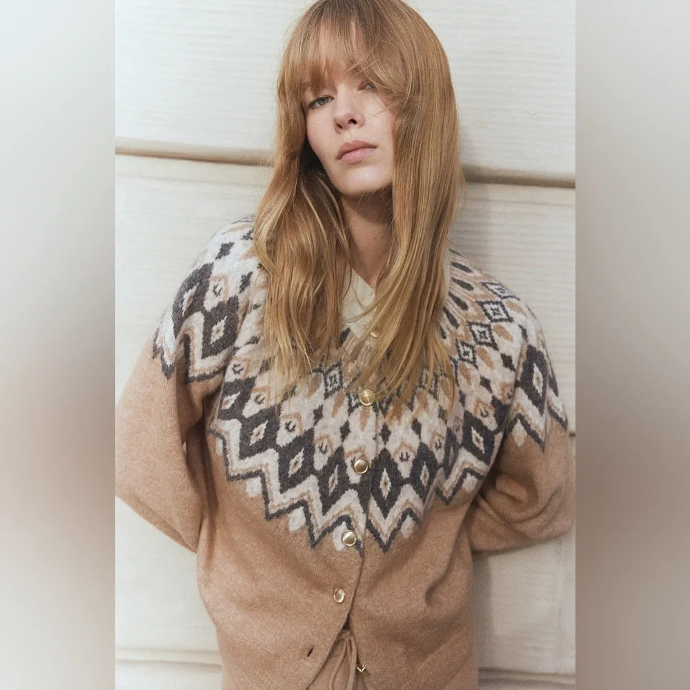 NWT H&M Sea Isle Cardigan Sweater - Picture 1 of 9